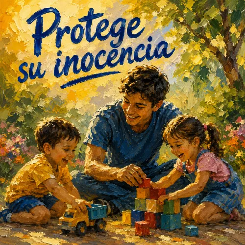 Portada de Protege su inocencia