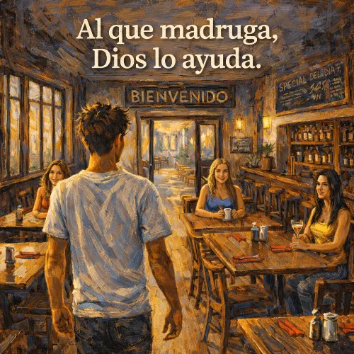 Al que madruga, Dios le ayuda (Original)
