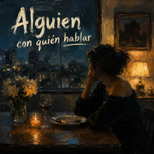 Portada de Alguien con quien hablar